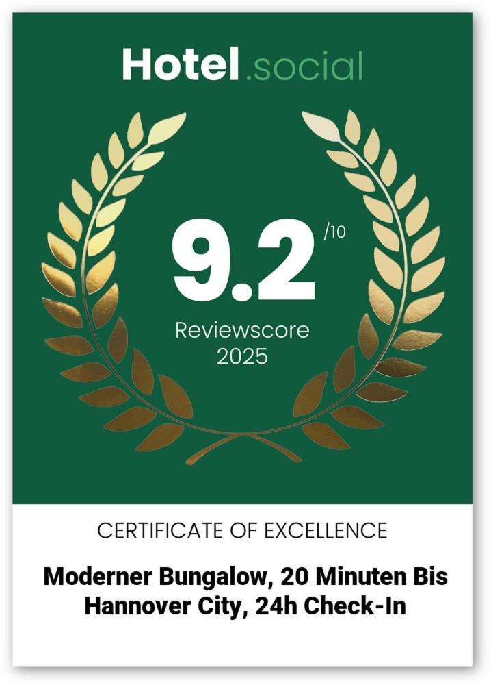 Moderner Bungalow, 20 Minuten Bis Hannover City, 24H Check-In การ์บเซิน ภายนอก รูปภาพ